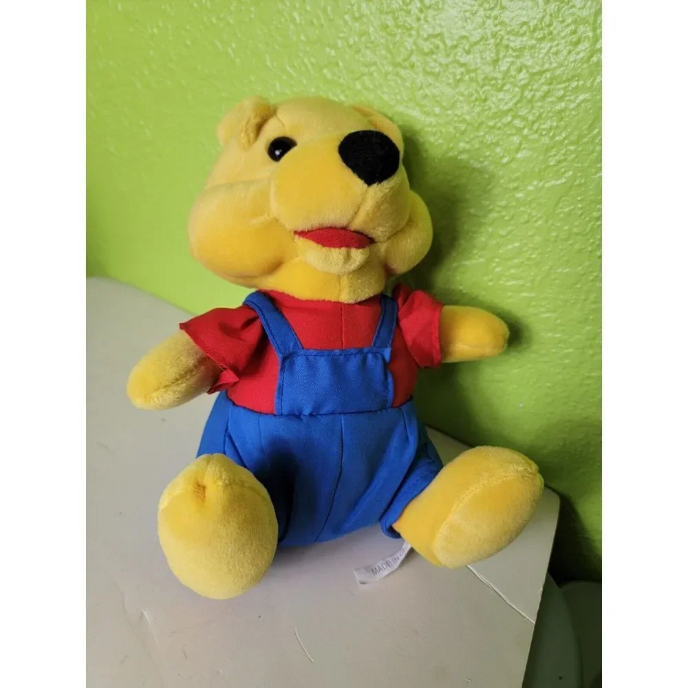 Vintage 1980's Winnie The Pooh Plush Toy Ideal Toy Yellow Bear 12